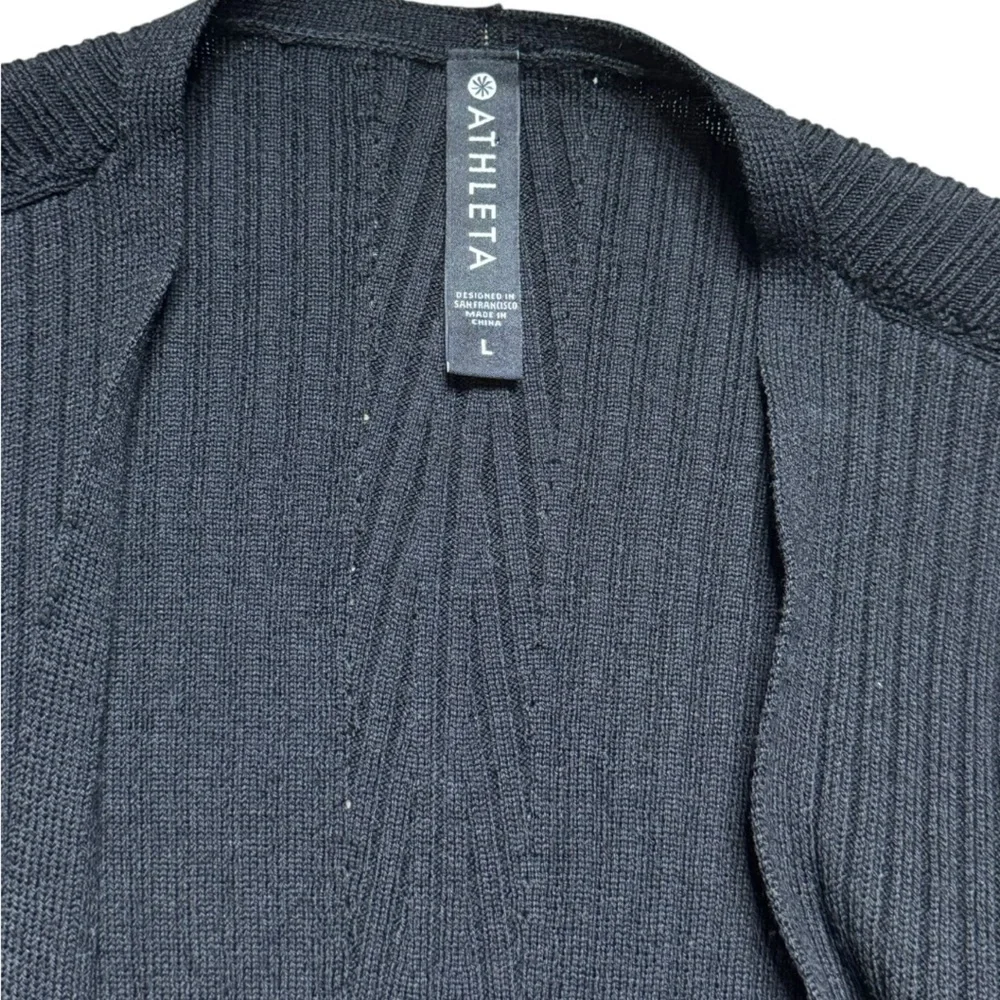 Athleta Solstice Wrap Sweater size L 599656